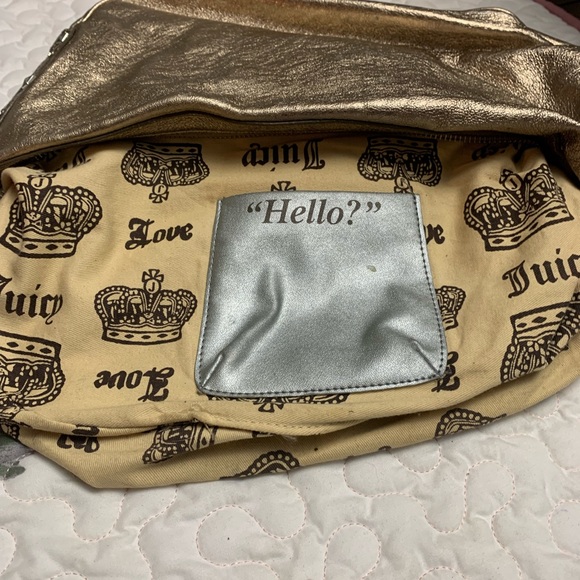 Vintage juicy couture metallic purse - Picture 5 of 16